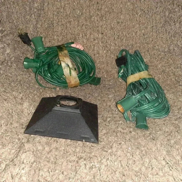 Vintage NOMA Patio Lights-3 Wire Strings-7 Lanterns-Box-Parts Lot/Untested  Part - Picture 5 of 6